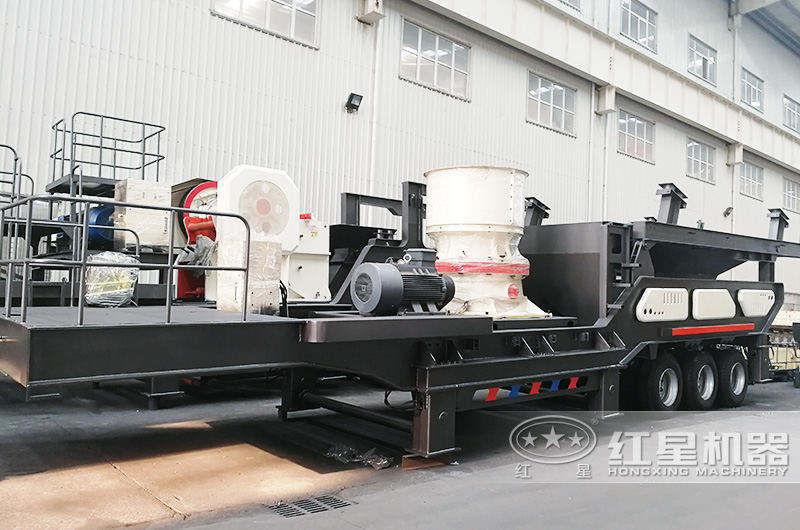 圓錐篩分移動破碎機(jī)，產(chǎn)量高，恒腔型設(shè)計(jì)